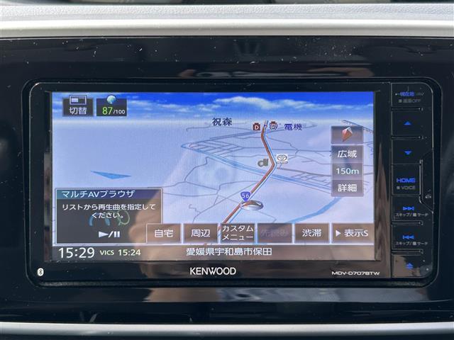 【カーナビ】ナビ利用時のマップ表示は見やすく、いつものドライブがグッと楽しくなります！