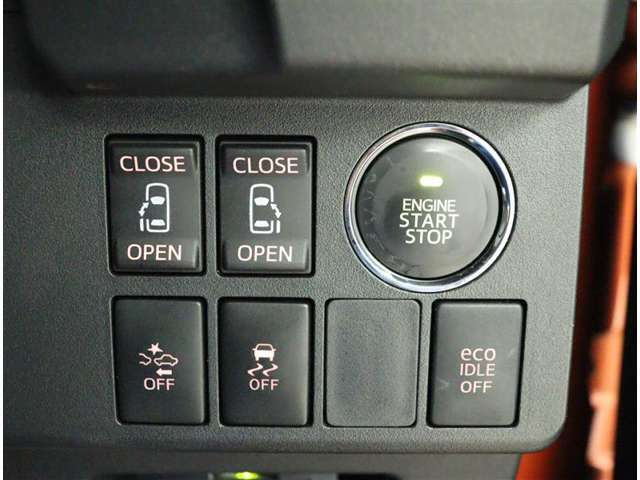 運転席回りのスイッチ画像となります。