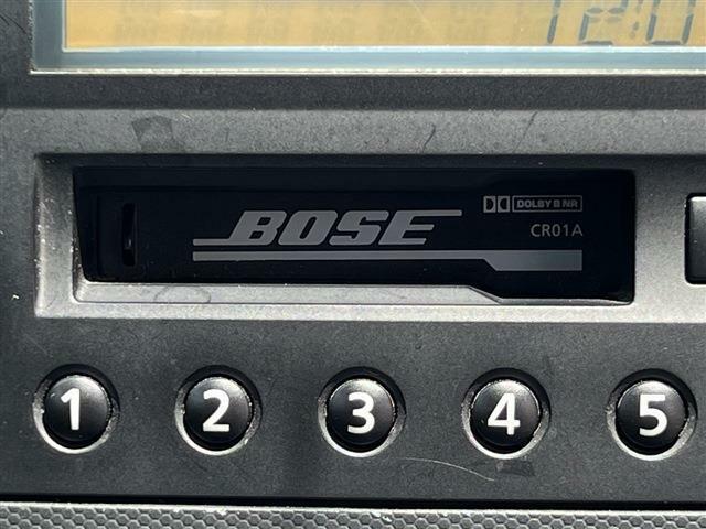 「BOSEサウンド」搭載！専用設計されたBOSE専用スピーカーで、一度体験したら忘れられない臨場感です！