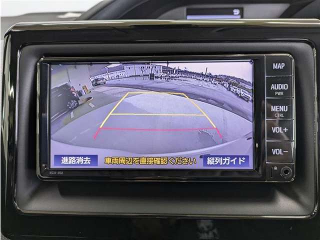 駐車が苦手な方にも安心なバックモニター付き