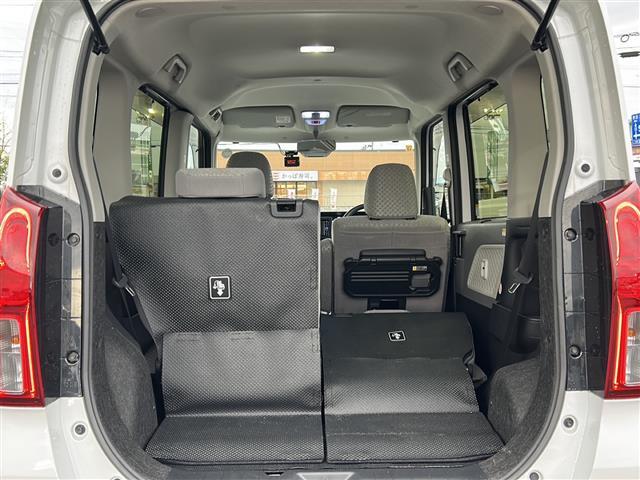 シートアレンジも可能です。店舗にて現車の確認もいただけますので、お電話で在庫のご確認の上是非ご来店くださいませ！！！ワクワクするクルマ選びをご提案します！