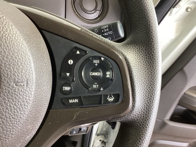 クルーズコントロールを装備しています。高速道路などで一定の速度で走ってくれるので運転が楽ですよ！速度を設定できますので、スピードの出しすぎにも注意できます。