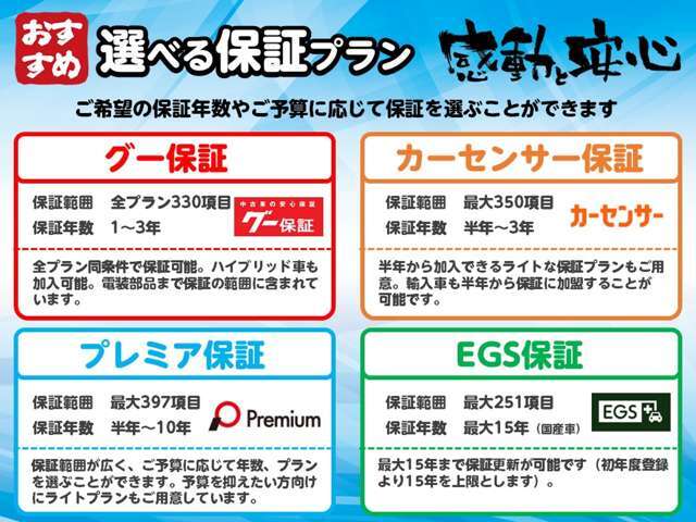 ネットワークを最大限に生かし、全国から厳選した良質車を展示場にて取り揃えております。☆☆☆☆☆☆☆☆☆☆お客様の安心で安全なカーライフを全力でサポートいたします！多数のメーカーの車両を、販売おります！