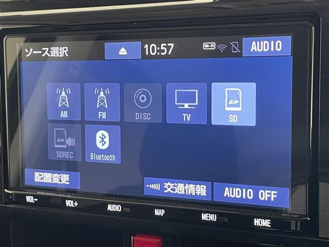 【ナビゲーション】Bluetooth、TV等のAV機能も豊富！HDMI接続等は、ナビの機種によってオプション対応可能です。ご相談ください。