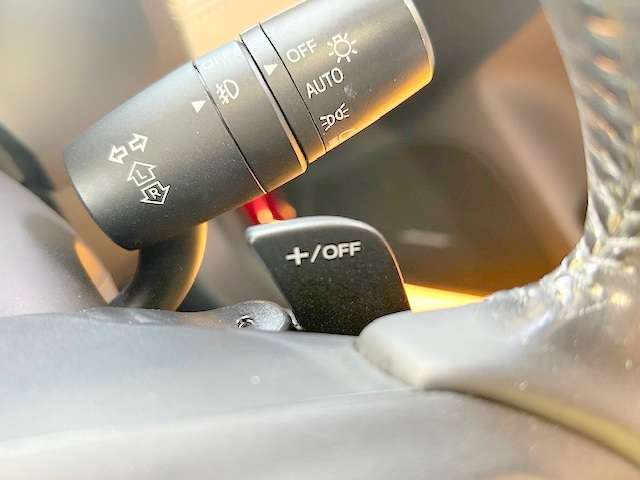 パドルシフト付きのシフトレバーで走行も楽しめます！上手に使いこなせれば燃費の向上？になるかも！