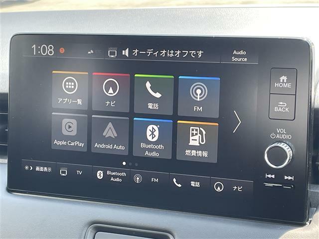 【Honda CONNECTディスプレー】スマホを接続すれば「Apple CarPlay」または「Android Auto」から、アプリのナビや電話・メッセージ・音楽などが