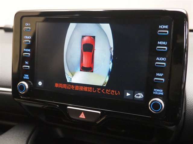 パノラミックビューモニター装備！　車両の全周囲が確認でき安心！