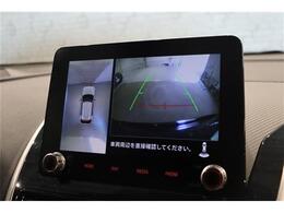 真上からの視点で車を見ることが出来る全方位カメラ機能付き！