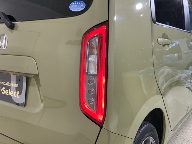 視認性がいいテールランプ。後続車にも存在をアピール
