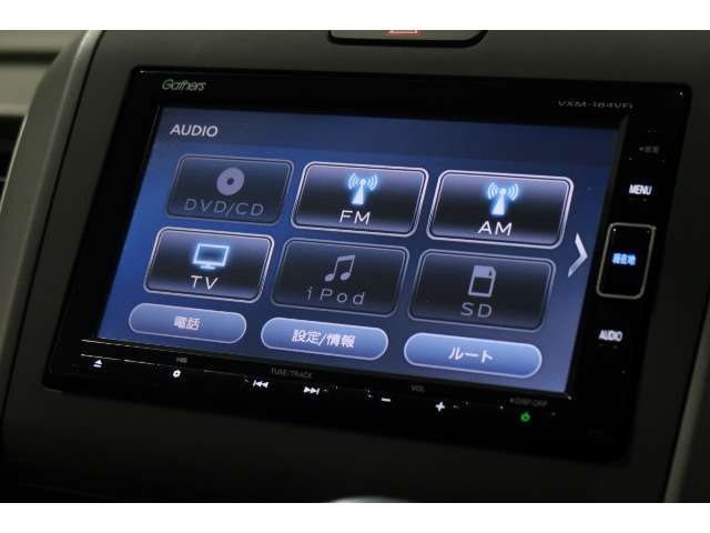 ナビゲーションももちろん装備☆多彩な機能で快適ドライブをアシスト☆オーディオ機能も充実していますね☆