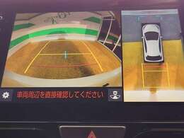 360°モニターが付いてます！