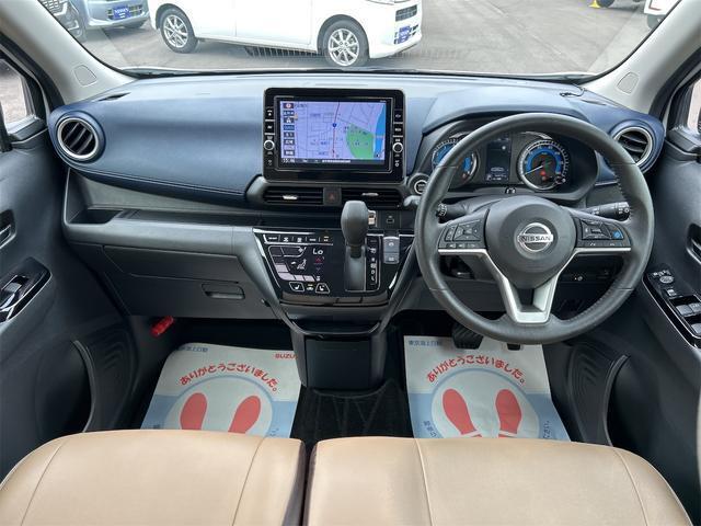 見晴らしがよく開放的な車内。視界も良好です。