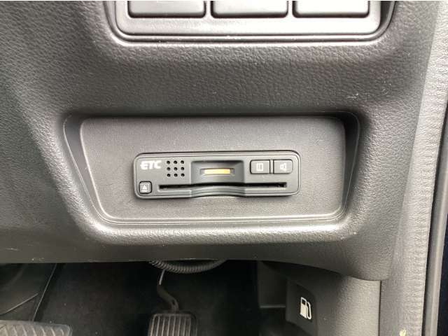 ETCも装備済み。スムーズなご移動に必須アイテムですね！