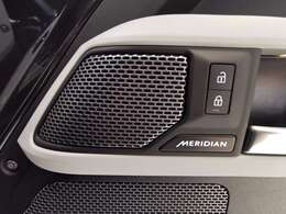 【MERIDIANサウンドシステム】英国の高級オーディオブランド「MERIDIAN」のサウンドシステムです。上質なドライブには上質な音響を。
