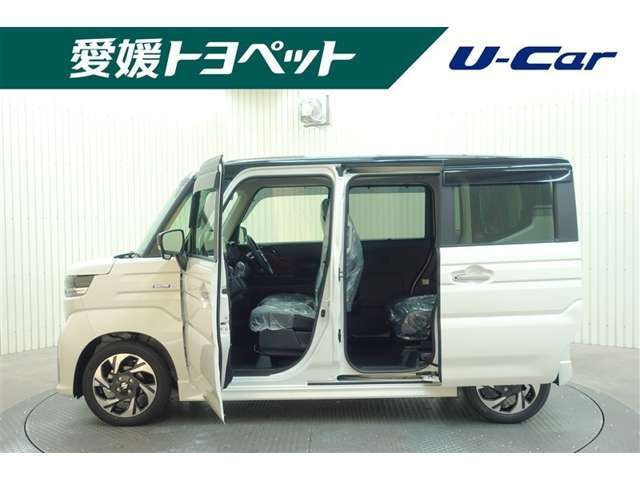 広い開口部＆低い床で乗り降りラクラク♪