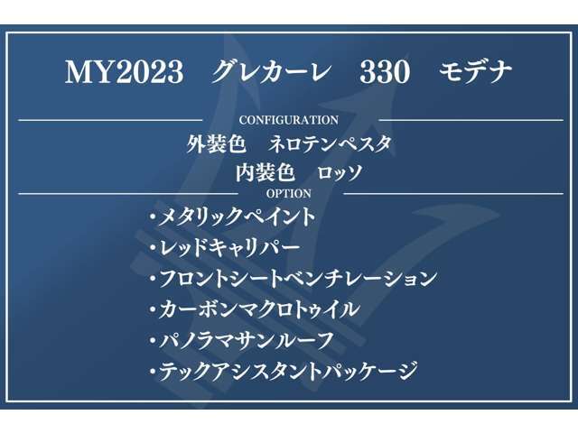 メーカーオプションまたは標準装備となります。