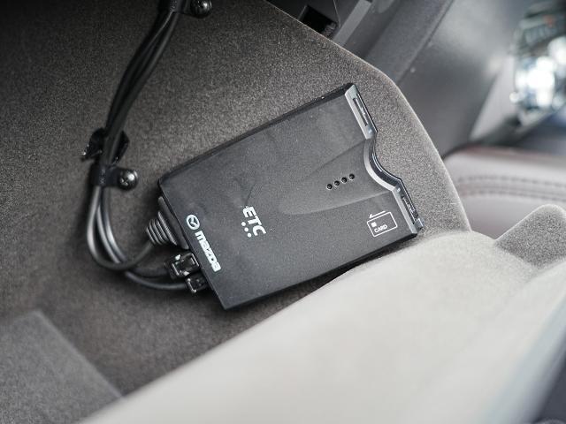 ETC車載器搭載です。スマートICも増えてきており、必須装備といって良い便利装備です。