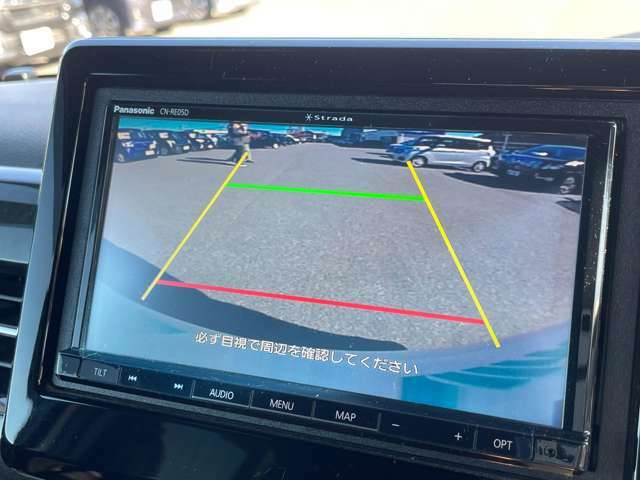 【　バックカメラ　】便利なバックカメラ装備で安全確認を頂けます。駐車が苦手な方にもオススメな便利機能です♪