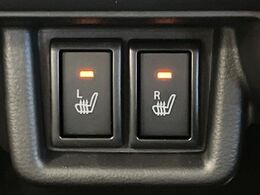 【シートヒーター】寒い日に重宝するシートヒーター！エアコンより早く温まってくれるので寒がりの人も安心ですね♪エアコンの温風は乾燥するから苦手、という方にもをおすすめです。
