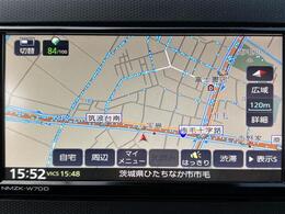 【純正ナビ】専用設計で車内の雰囲気にマッチ！ナビ利用時のマップ表示は見やすく、いつものドライブがグッと楽しくなります！