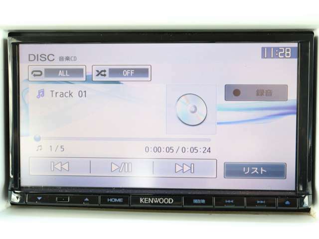 CD搭載☆お好きな音源で楽しくドライブや通勤にご利用下さい♪