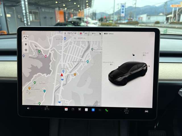 純正15インチセンターコントロールカーナビゲーション　装備♪