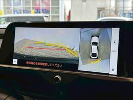 【アラウンドビューモニター】を装備で駐車が苦手な方でも安心です。