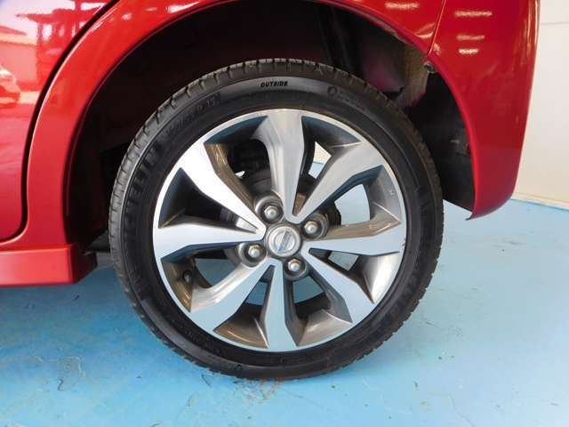 165/55R15　純正アルミホイール