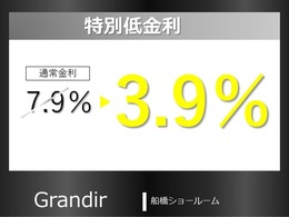 特別低金利！3.9％。事前審査可能です。些細なことでも構いませんのでお気軽にお問い合わせください。