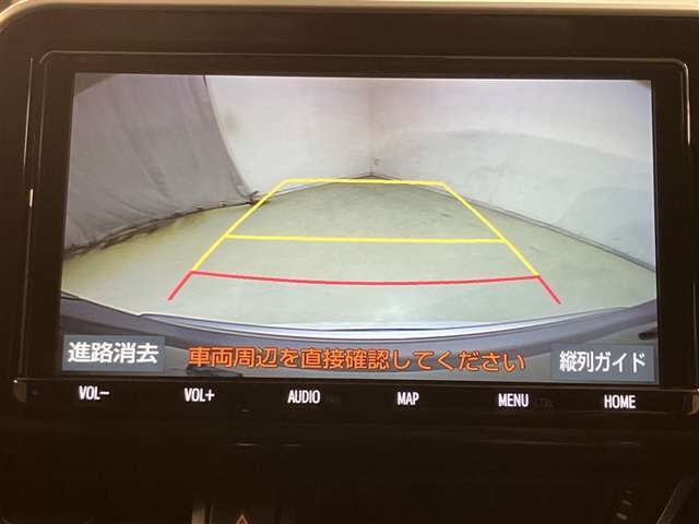 バックモニター付きなので車庫入れの際の後方確認もばっちり♪