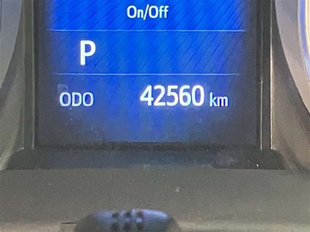 入庫時走行距離になります