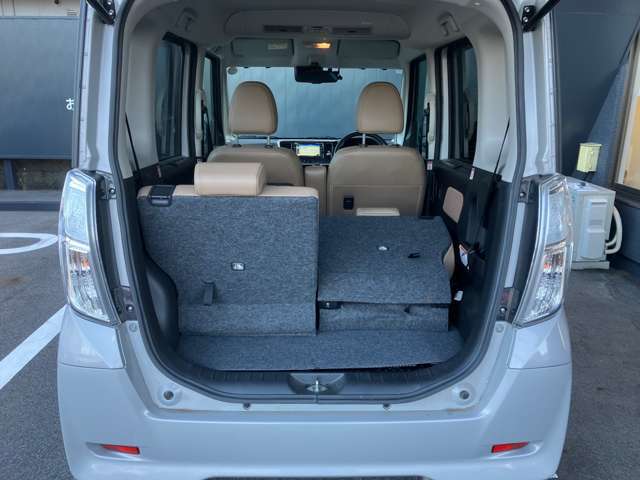 ラゲッジは十分な収納量を確保しています♪ぜひお試しください！