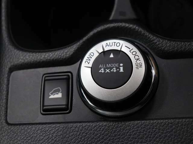 ALLMODE4X4！2WD、AUTO、LOCKの3通りのモードから任意の駆動モードを選択できる4WDシステム！