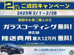 期間限定のキャンペーンになります★★詳しくはお問合せくださいませ！