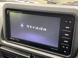 【ナビゲーション】目的地までしっかり案内してくれる使いやすいナビ。Bluetooth接続すればお持ちのスマホやMP3プレイヤーの音楽を再生可能！毎日の運転がさらに楽しくなります！！