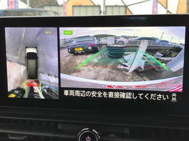 車の四隅に【コーナーセンサー】が付いていますので、障害物が近づくとセンサーが教えてくれます