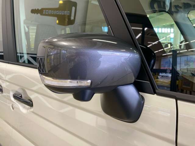 ウィンカー付サイドミラーです！