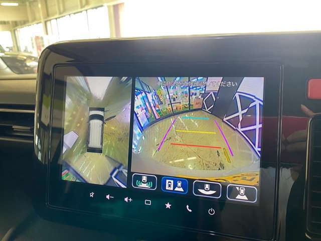 全周囲カメラ装備です！