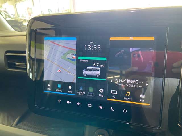 純正全方位モニター付メモリーナビ/BLUETOOTH機能付きです！
