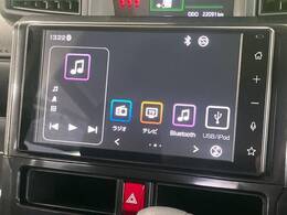 【9インチ　ディスプレイオーディオ大画面ディスプレイへお持ちのスマートフォンと連携して、ナビやbluetoothでの音楽再生が可能です♪デザインはもちろん操作性も良好！別途ナビ機能の取付可能です♪