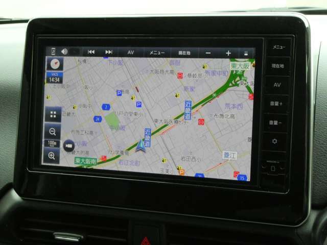 日産純正メモリーナビゲーションが、目的地までご案内致しますので、初めての場所へも安心してお出かけ下さい♪