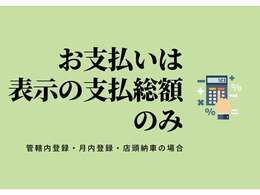 表示の総額が乗り出し価格となります！※千葉県内での登録時の金額となりますので他県のお客様はお問い合わせください！