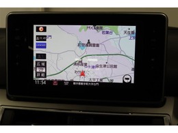 ナビ付きで遠くのドライブでも安心して目的地まで案内してくれます。
