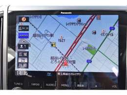 ナビ搭載車！！ナビ起動までの時間と地図検索する速度が魅力で、初めての道でも安心・快適なドライブをサポートします！！