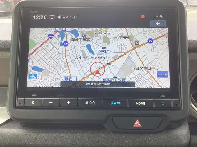 ホンダ純正Gathersメモリナビを装備しております
