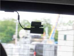 この車にはリアにもドライブレコーダーを装備しております（社外品につき保証対象外です）