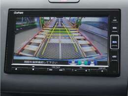 ◆バックカメラ◆リバースにするだけで映ります、後方の安全確認や、狭い駐車場での車庫入れ、雨の日や夜間など視界の悪い時に便利です！安全にバックする為には欠かせない装備です。