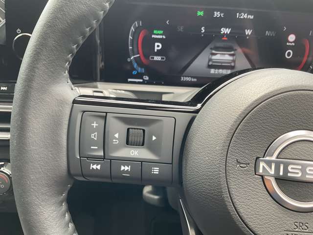 ステアリングスイッチ（アドバンスドドライブアシストディスプレイ設定、オーディオ、ハンズフリーフォン）