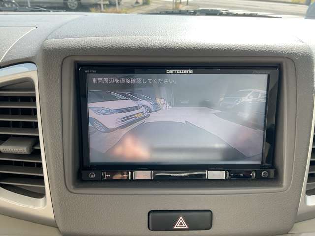 ★バックモニター付き★駐車の際、目視では見えない場所も・・・小さなお子様がいらっしゃるご家庭にもおすすめの機能がしっかりついています。