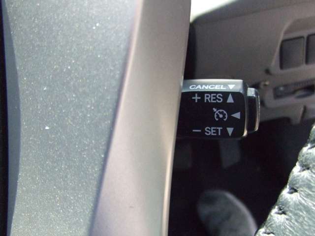 クルーズコントロール付きなので、高速道路もラクラクです！